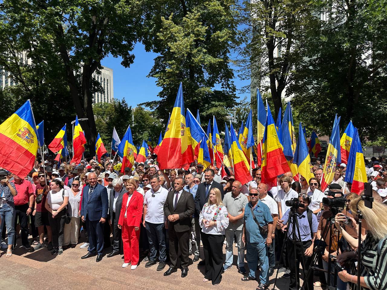 Igor Dodon și alți lideri ai opoziției cer, de Ziua Suveranității, front comun împotriva Maiei Sandu și PAS